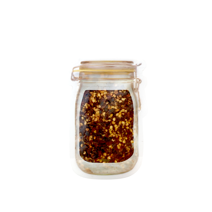 Zip Lock Bag Mason Jar