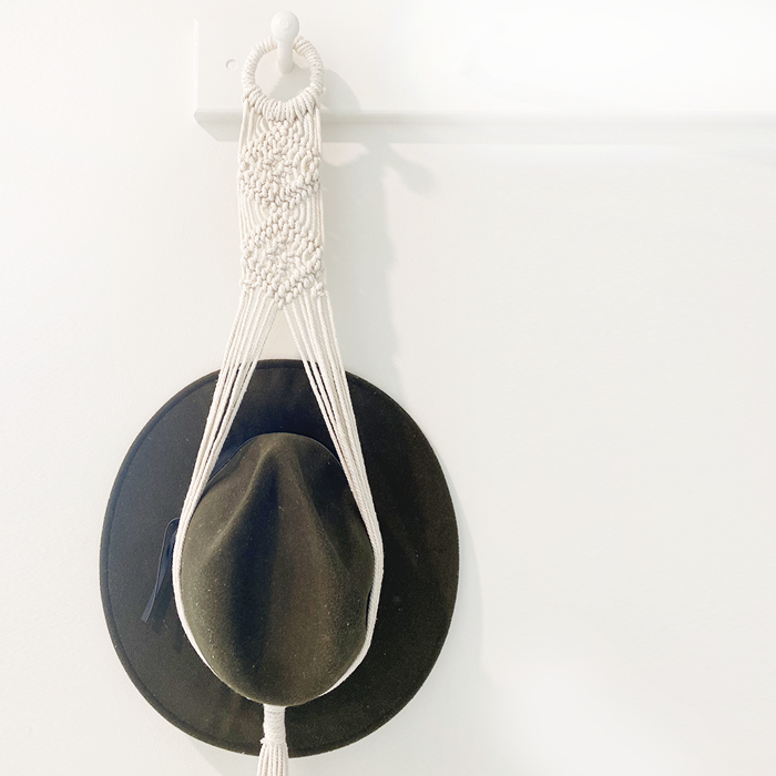 Macrame Hat Hanger - Single