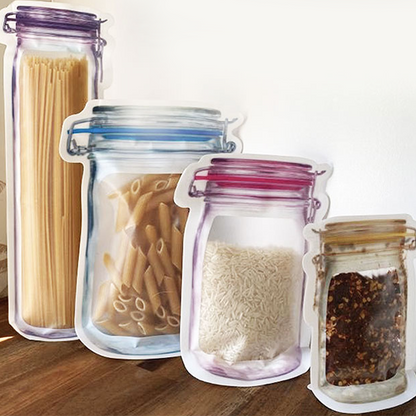 Zip Lock Mason Jar Full Set - PRE ORDER